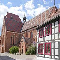 Güstrow Dom und Altstadt