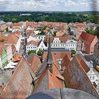 Güstrow vom Turm von St. Marien