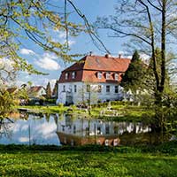 Wanderung am Gutshaus vorbei